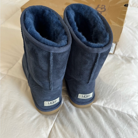 New Classic Short Navy Ugg Boots - Picture 3 of 13